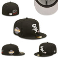 Chicago White Sox Love & Hustle 2005 World Series 59FIFTY Fitted Hat – Black with Heart Embroidery