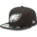 Philadelphia Eagles NFL Fitted Hat with Eagle Logo – Sleek Black