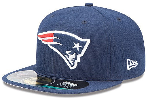 New England Patriots NFL Fitted Hat with Team Logo – Classic Navy