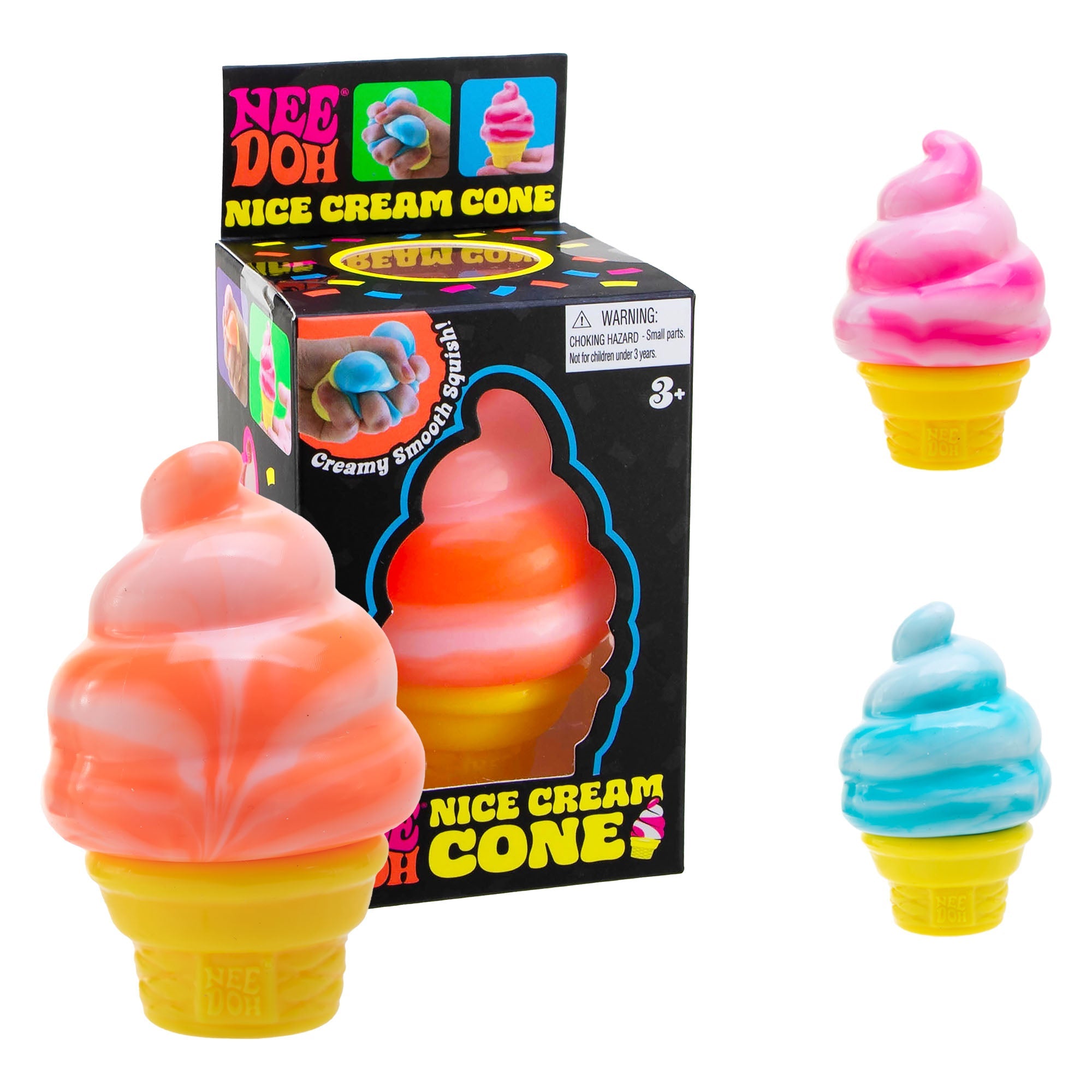 NeeDoh Nice Cream Cone sensory toy
